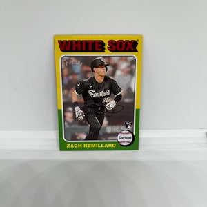Zach Remillard #402 Chicago White Sox; Beginner; Topps Heritage Baseball 2024