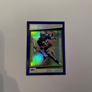 Steve Largent #180 Seattle Seahawks; Artist&#39;s Proof; Numbered 7/35; Panini Score Football 2022