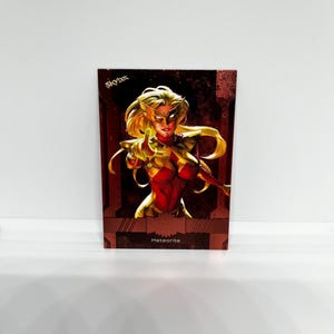 Meteorito #23; Paralelo de Cobre; Skybox do Convés Superior Marvel Metal Universe Avengers 2023