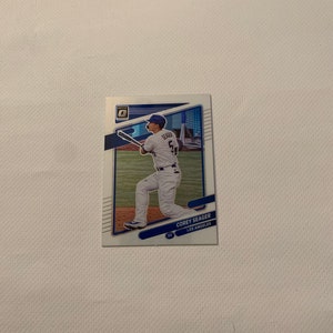 Corey Seager #134; Los Angeles Dodgers; Base Card; Panini Donruss Optic Baseball 2021