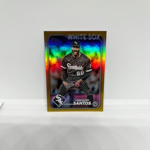 Gregory Santos #276 Chicago Witte Sox; Gouden folie; Topps Honkbal 2024