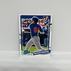 Pete Crow-Armstark # 60 Chicago Cubs; Bewerteter Kunde; Panini Donruss Baseball 2023