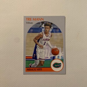Tre Mann #71; Thunder d’Oklahoma City; Carte Tribute Rookie; Panini Chronicles Choix de repêchage 2021