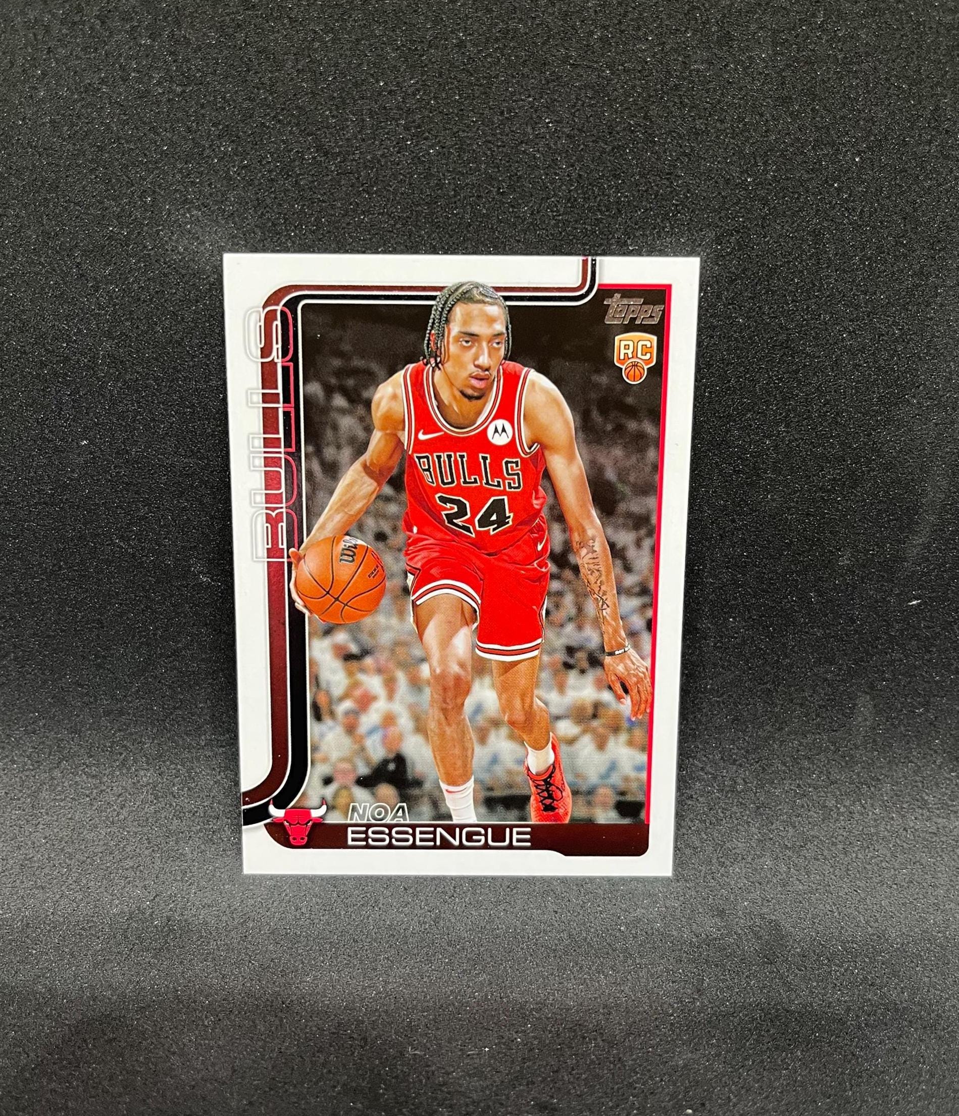Noa Essengue #212 Chicago Bulls; Rookie; Topps Basketball 2025 - Etsy