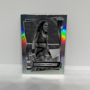 Katana Chance #199; sepiarefractor; Topps chroom WWE 2025