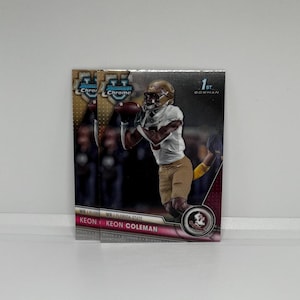 Keon Coleman #126 Buffalo Bills; 1.Bogenschütze; Topps Chrome Bowman U Football 2023