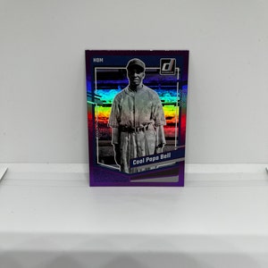 Cool Papa Bell n° 160, gris Homestead ; Violet parallèle ; Panini Donruss Baseball 2023