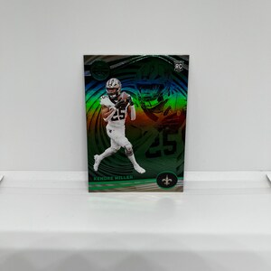 Kendre Miller #81 New Orleans Saints; Novato - Green Parallel; Panini Illusions Football 2023