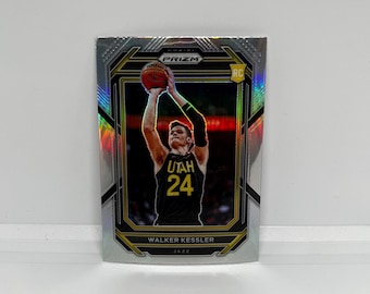 Walker Kessler #234 Utah Jazz; Rookie - Silver Prizm; Panini Prizm Basketball 2023