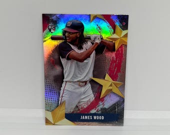James Wood #SMLB18 Washington Nationals; Rookie - Stars of MLB Insert; Topps Baseball 2025
