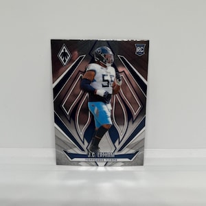 JC Latham #184 Tennessee Titans; Rookie; Panini Phoenix Football 2024