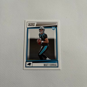 Matt Corral #302 Carolina Panthers; Rookie; Panini Score Football 2022