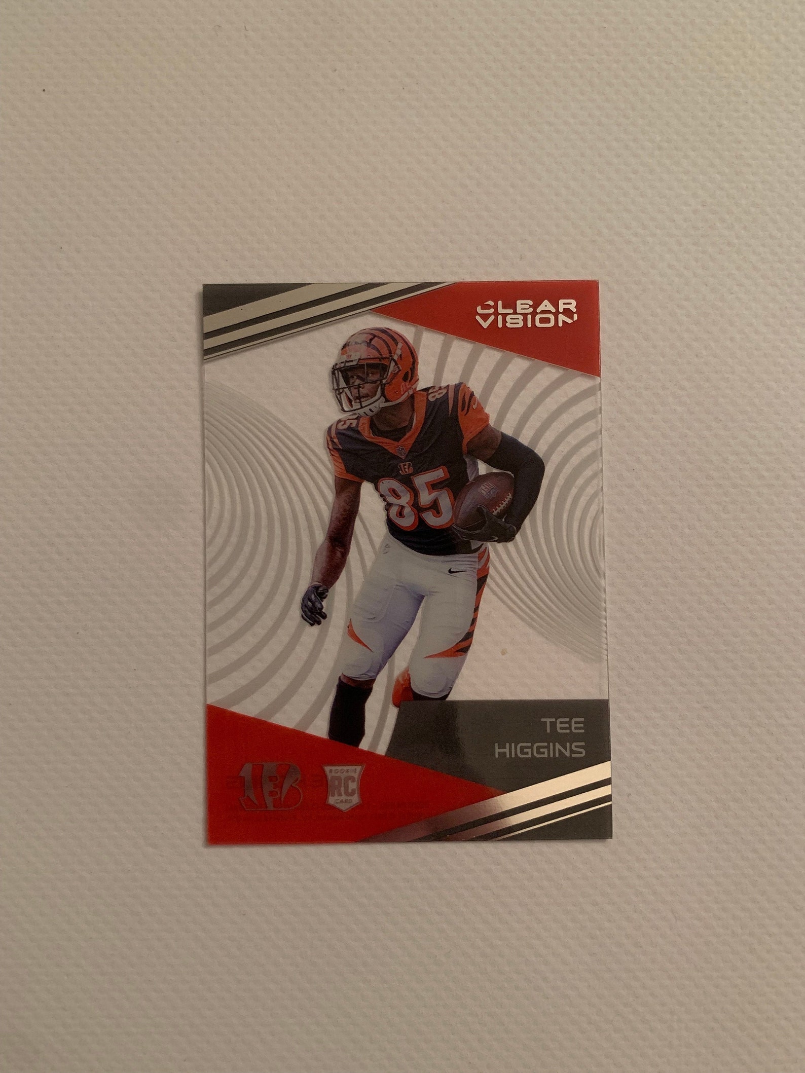 Tee Higgins CV12 Cincinnati Bengals Rookie Card Clear Etsy