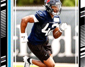 Jawhar Jordan #390 Houston Texans; Rated Rookie; Panini Donruss Football 2024