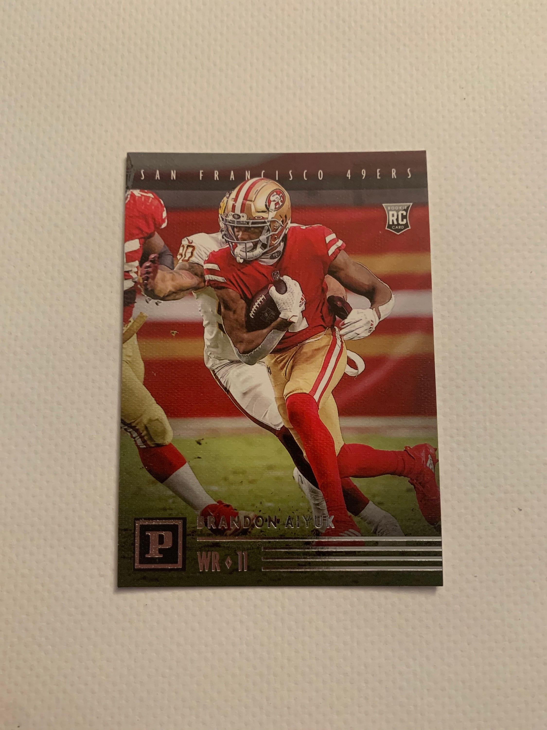 Brandon Aiyuk PA-17 San Francisco 49ers Rookie Card Panini - Etsy