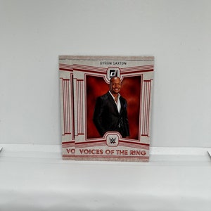 Byron Saxton #197; stimmen des Ringeinsatzes; Panini WWE Chroniken 2023