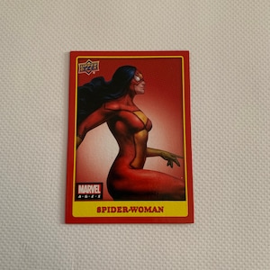 Femmes-araignées n° 168 ; carte de base ; Pont supérieur Marvel Ages 2020