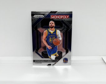 Stephen Curry #PS8 Golden State Warriors; Insert; Panini Prizm Basketball Monopoly 2024