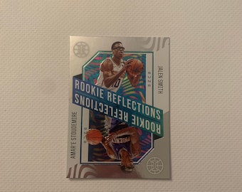 Jalen Smith y Amar'e Stoudemire #23 Phoenix Suns; Reflexiones de novatos; Panini Illusions Basketball 2021