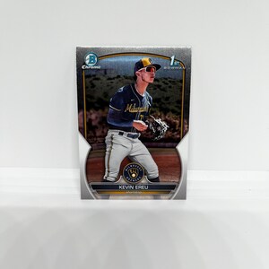 Kevin Ereu #BCP229 Milwaukee Brewers; 1st Bowman; Bowman Chrome 2023