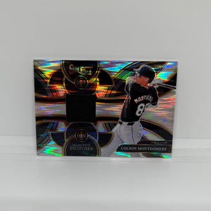 Colson Montgomery #SSCM Chicago White Sox; Rookie: Flash Prizm-patch; Panini Select Honkbal 2024