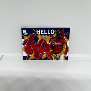 Ronald Acuña Jr #RC9 Bravos de Atlanta; Inserción de pase de lista; Topps Liga Mayor de Béisbol 2023