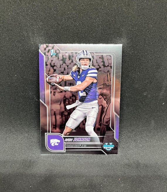 TOPPS １ST Bowman Avery Johnson #42; 1st Bowman; Topps Chrome Bowman U Football 2025