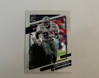 Emmitt Smith #25 Dallas Cowboys; Base; Panini Donruss Optic Football 2021