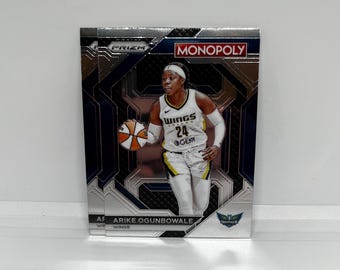 Arike Ogunbowale #WNBA14 Dallas Wings; Insert; Panini Prizm Monopoly WNBA Basketball 2024