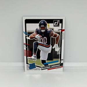 Roschon Johnson #314 Chicago Bears; Classificação de novato; Panini Donruss Football 2023