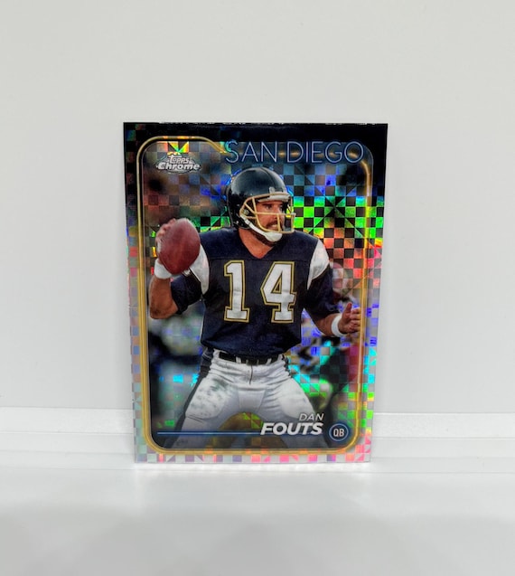 Dan Fouts #172 Los Angeles Chargers; X-fractor Refractor; Topps
