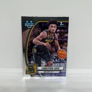Langston Liebe #50; 1.Bogenschütze; Topps Bowman U Chrome Basketball 2025