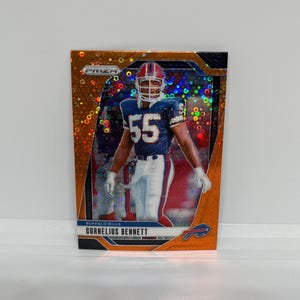 Cornelius Bennett #36 Buffalo Bills; Orange Disco Prizm; Panini Prizm Fussball 2024