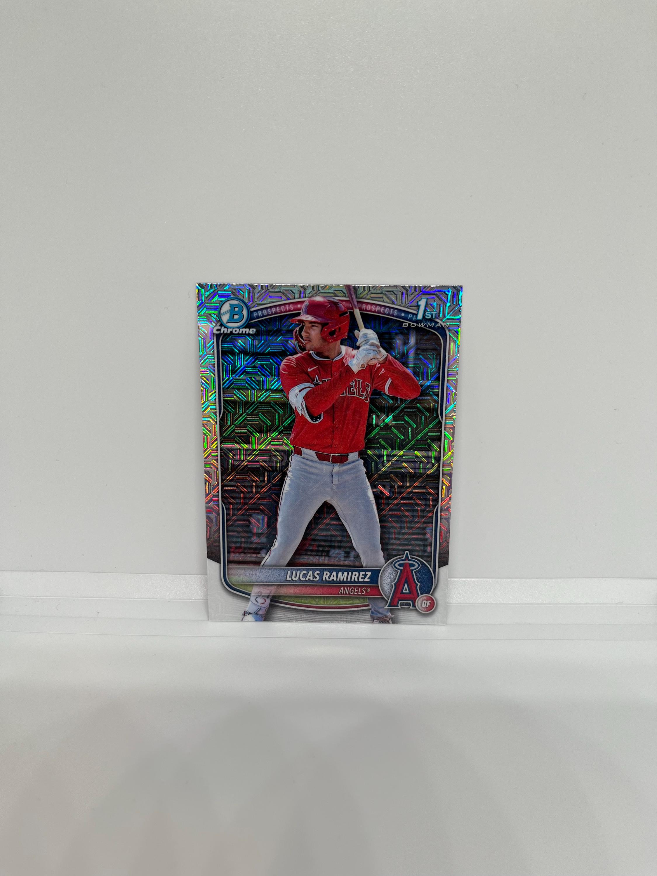 Lucas Ramirez #BCP135 Los Angeles Angels; 1st Bowman - Mojo 