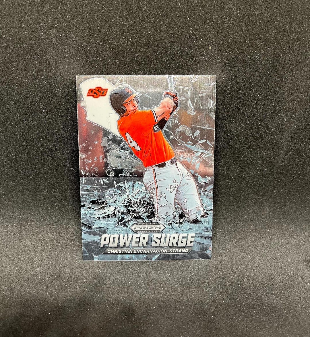 Strands Draft Picks Christian Encarnacion-strand #PSCE Cincinnati Reds; Power Surge Insert ...