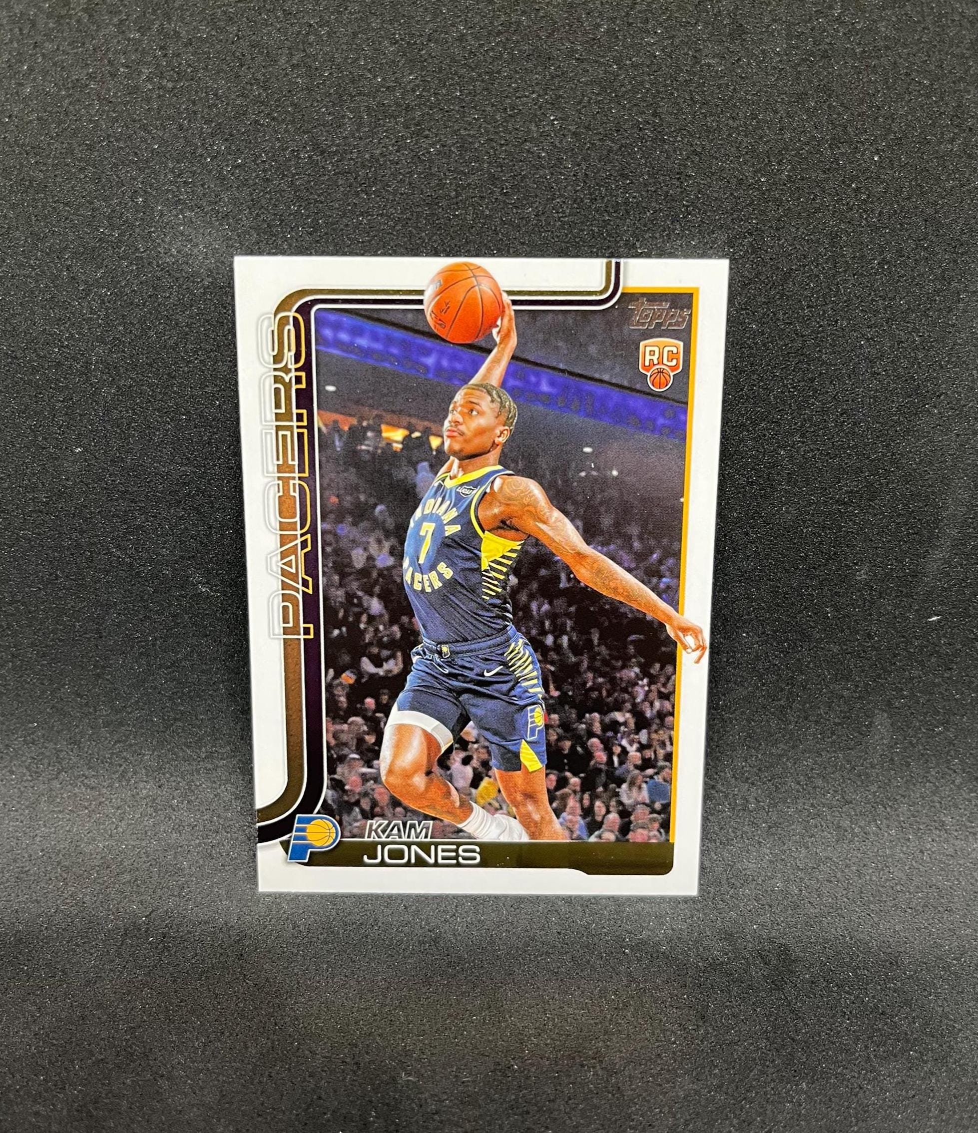 Kam Jones #239 Indiana Pacers; Rookie; Topps Basketball 2025 - Etsy