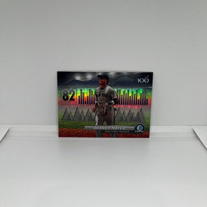 Brando Mayea # BTP82 Yankees de New York ; Top 100 des encarts ; Topps Bowman 2024