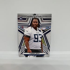 Sweat T'Vondre n°195 Tennessee Titans ; Débutant ; Recrues et stars du football Panini 2024