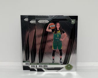Nika Muhl #146 Seattle Storm; Rookie - Image Variation; Panini WNBA Prizm Basketball 2024