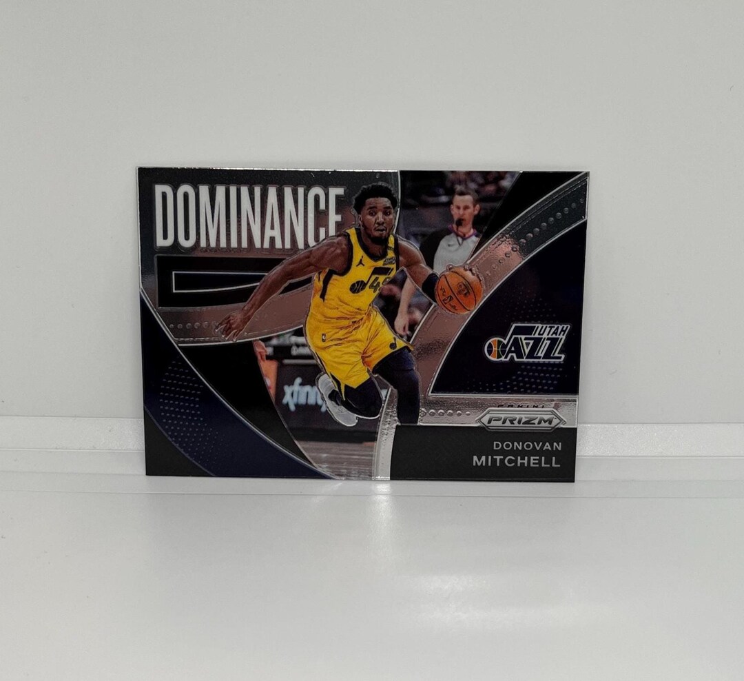 Donovan Mitchell #11 Utah Jazz; Dominance Insert; Panini Prizm