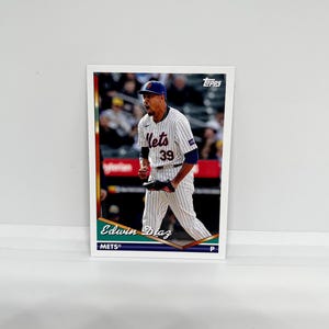 Edwin Diaz #244 Mets de New York ; Archives des Topps Baseball 2024