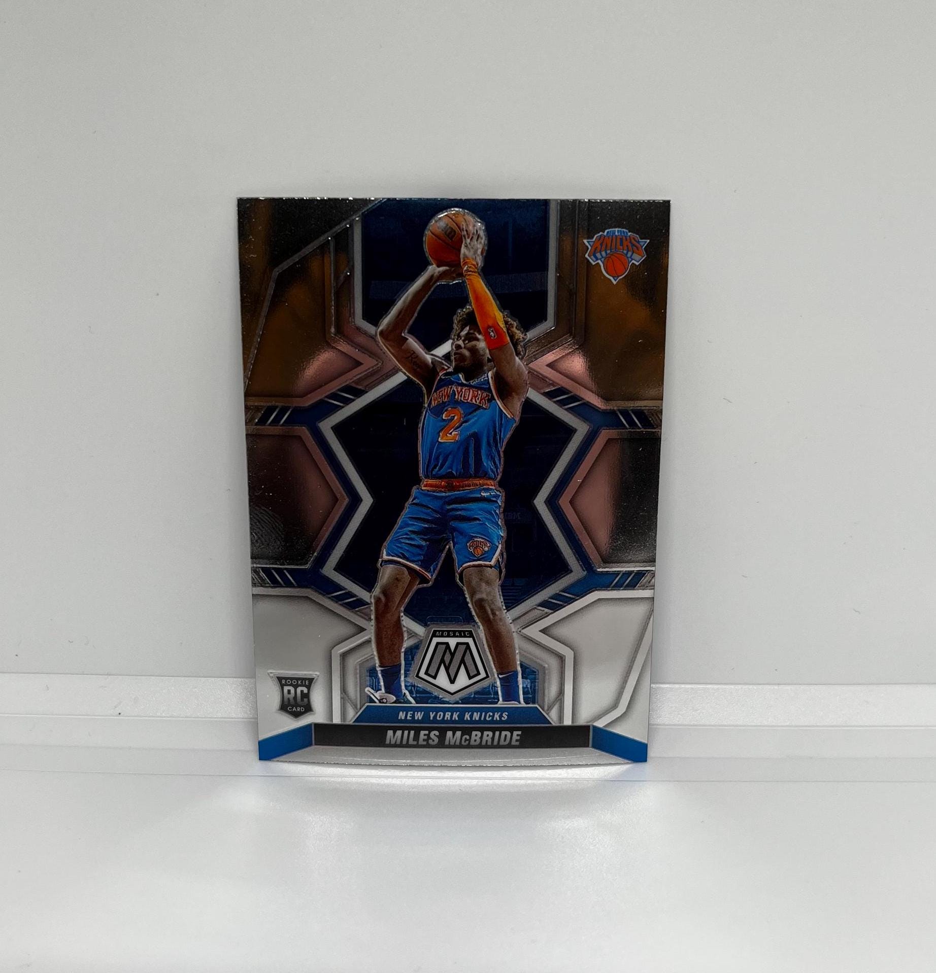 Miles Mcbride #243 New York Knicks; Rookie; Panini Mosaic