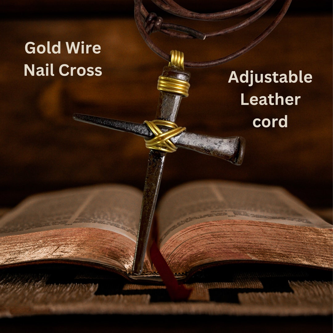 Horseshoe-Nail-Cross Wholesale Cross Keychains