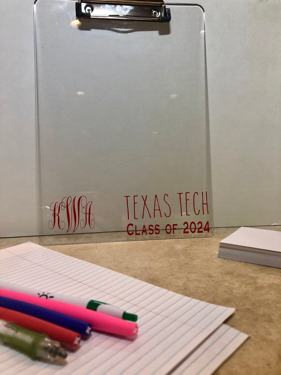 Personalized Clipboard Student Clipboards Custom College Etsy