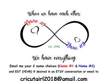 Download Infinity svg | Etsy