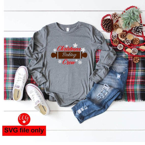 Download Free Christmas Baking Crew Svg File Only Etsy SVG DXF Cut File
