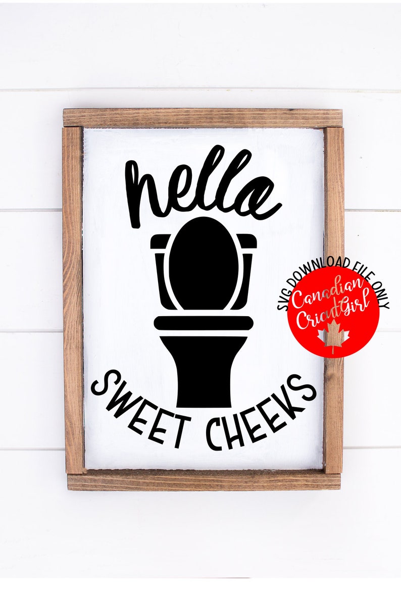 Download Hello sweet cheeks 3 versions included SVG file only | Etsy