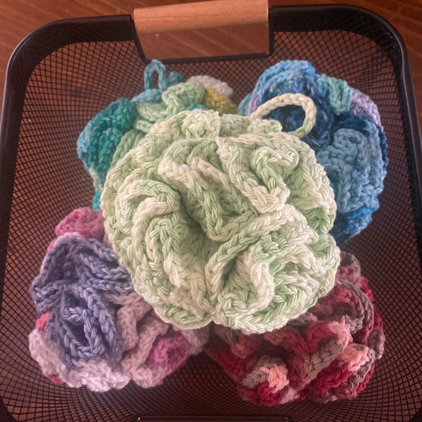 Cotton Crochet Loofah