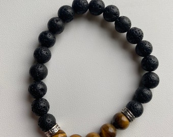 Lava Rock Essential Oil Bracelet