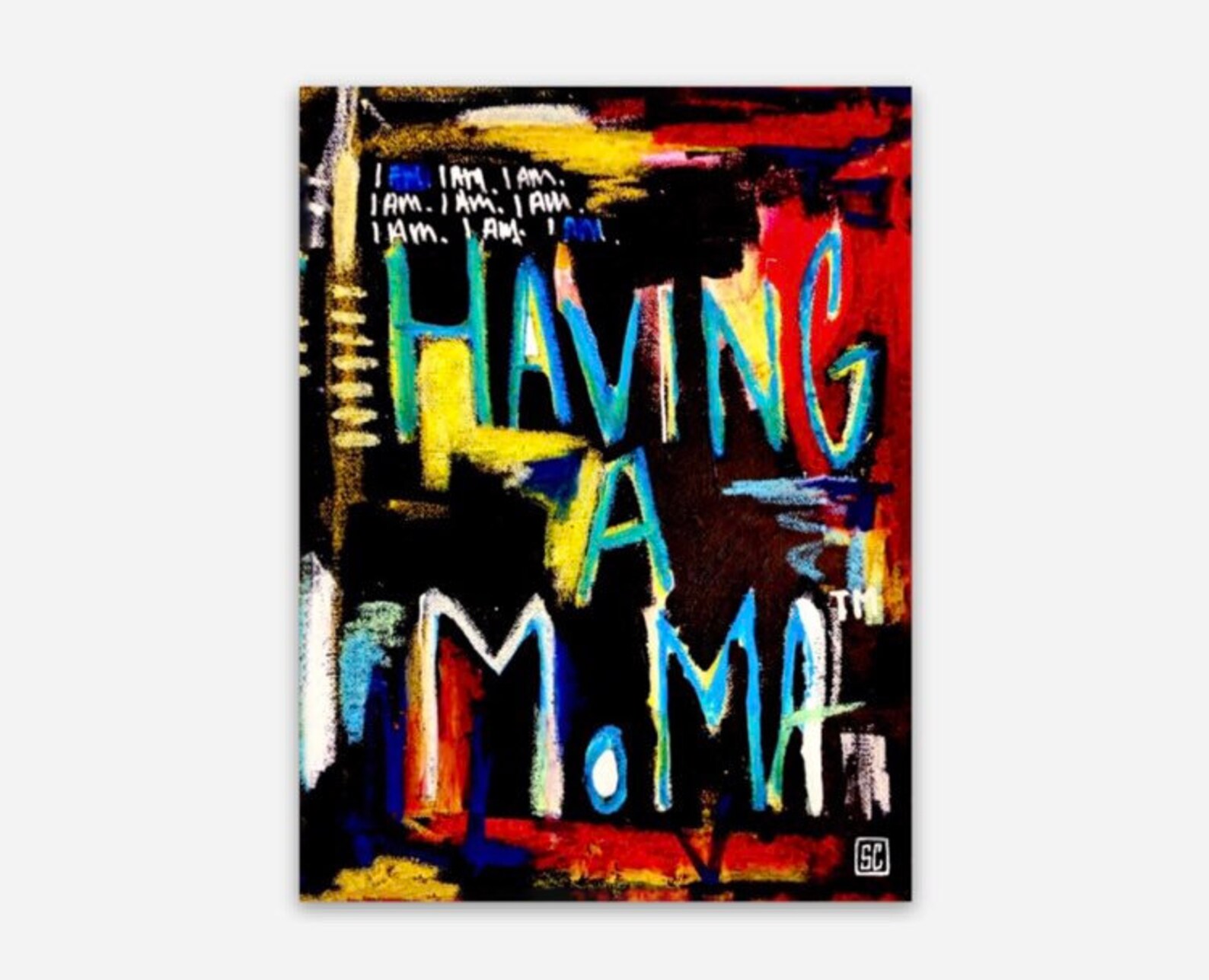 Having A Moma Vinyl Sticker - Etsy